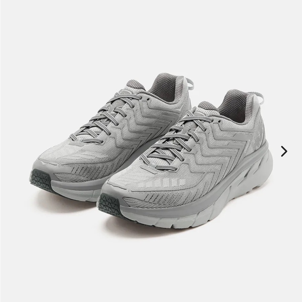 Hoka x Outdoor Voices Gray Clifton 4